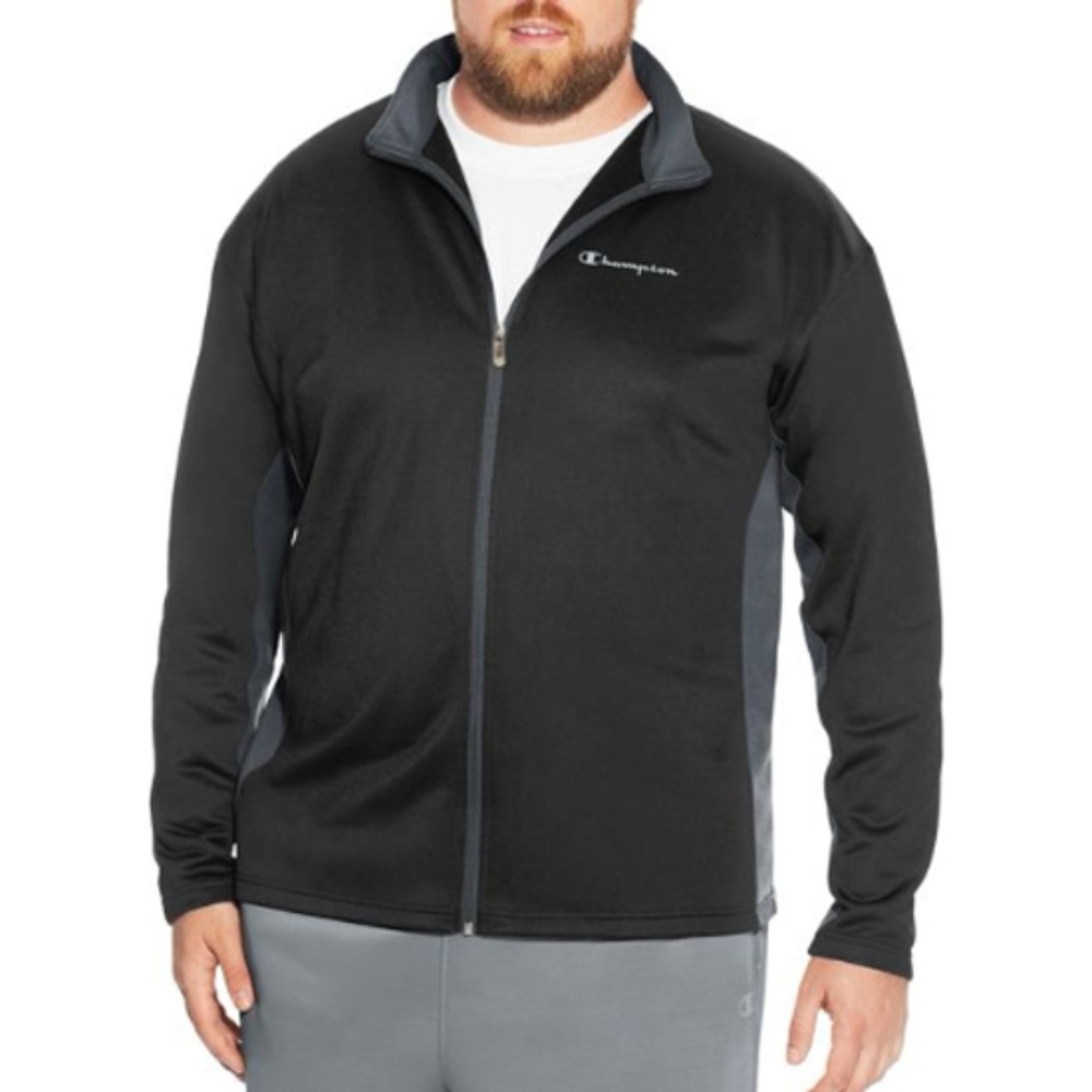 2XL Champion Full-Zip Performance Jacket for Men - Picture 2 of 2